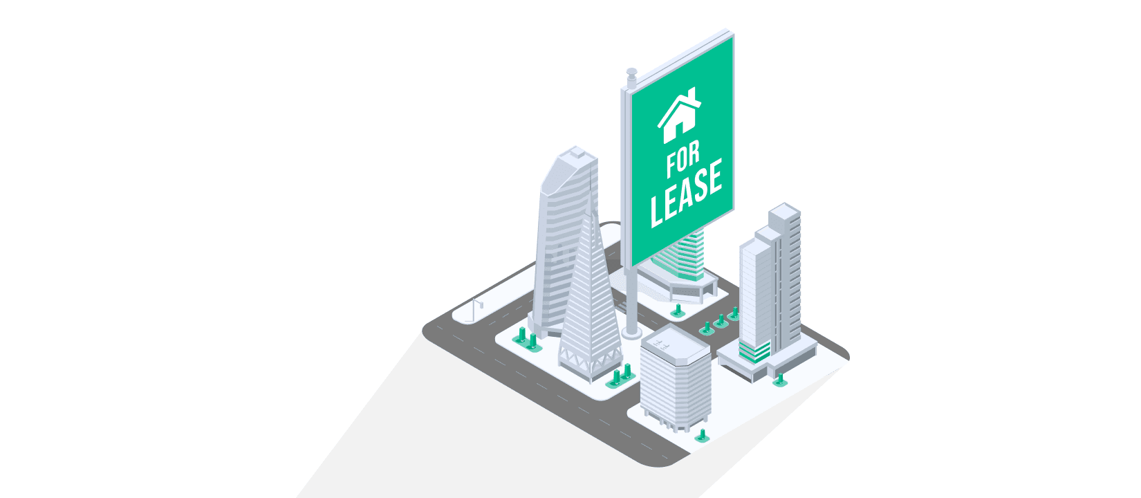 Leasing view in the RentVite app